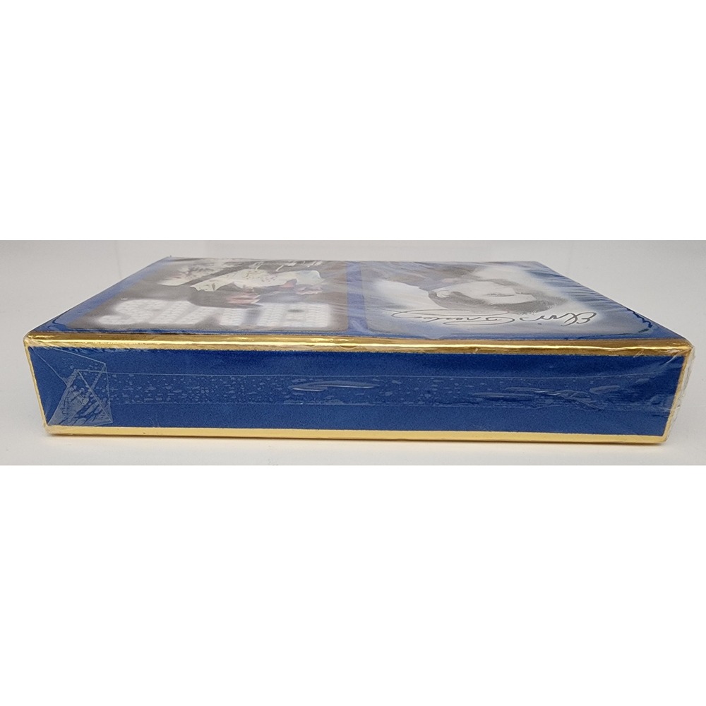 Elvis Presley Playing Cards NEW 2 Deck Velour Box Set 2000 EPE SEALED Velour - Picture 4 of 4